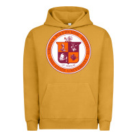 Pigment Peanut Butter virginia tech seal Urban Hoodie - linhVisuals