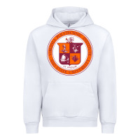 White virginia tech seal Urban Hoodie - linhVisuals