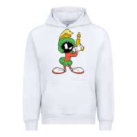 White marvin the martian looney Urban Hoodie - linhVisuals