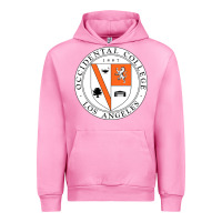 Fuchsia Pink college of occidental Urban Hoodie - linhVisuals