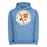 Pigment Pebble Blue college of occidental Urban Hoodie - linhVisuals