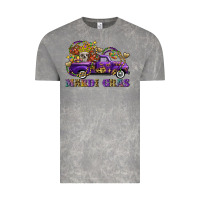 Mardi Gras Skull Truck Vintage Tee | Teevron
