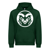 Forest Green colorado state rams Urban Hoodie - linhVisuals