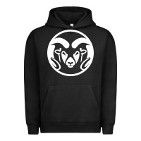 Pigment Black colorado state rams Urban Hoodie - linhVisuals