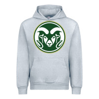 Heather Grey colorado state rams Urban Hoodie - linhVisuals