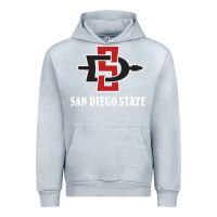 Heather Grey san diego state aztecs Urban Hoodie - linhVisuals