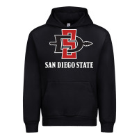 Black san diego state aztecs Urban Hoodie - linhVisuals