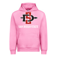 Fuchsia Pink san diego state aztecs Urban Hoodie - linhVisuals