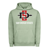 Pigment Oil Green san diego state aztecs Urban Hoodie - linhVisuals