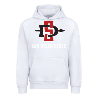 White san diego state aztecs Urban Hoodie - linhVisuals