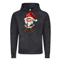 Vintage Black santa gnomes Vintage Hoodie - FaDigitalArtStudio