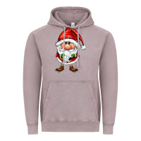 Vintage Zinc santa gnomes Vintage Hoodie - FaDigitalArtStudio