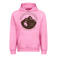 Fuchsia Pink university of wyoming cowboys Urban Hoodie - linhVisuals