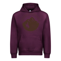 Mauve Wine university of wyoming cowboys Urban Hoodie - linhVisuals