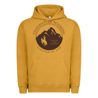Pigment Peanut Butter university of wyoming cowboys Urban Hoodie - linhVisuals