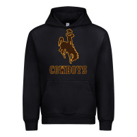 Black university of wyoming cowboys Urban Hoodie - linhVisuals