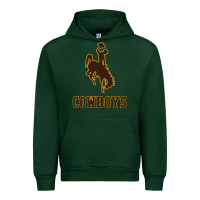 Forest Green university of wyoming cowboys Urban Hoodie - linhVisuals