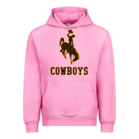 Fuchsia Pink university of wyoming cowboys Urban Hoodie - linhVisuals
