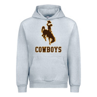 Heather Grey university of wyoming cowboys Urban Hoodie - linhVisuals