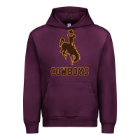 Mauve Wine university of wyoming cowboys Urban Hoodie - linhVisuals