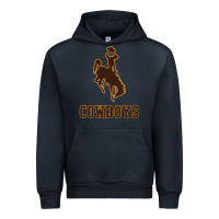 Navy university of wyoming cowboys Urban Hoodie - linhVisuals