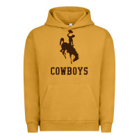 Pigment Peanut Butter university of wyoming cowboys Urban Hoodie - linhVisuals
