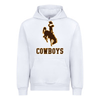 White university of wyoming cowboys Urban Hoodie - linhVisuals