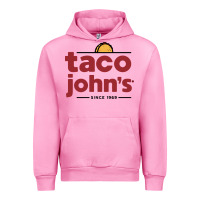 Fuchsia Pink taco john's Urban Hoodie - linhVisuals