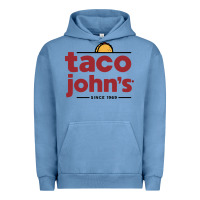 Pigment Pebble Blue taco john's Urban Hoodie - linhVisuals