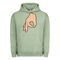Pigment Oil Green the circle game classic Urban Hoodie - linhVisuals