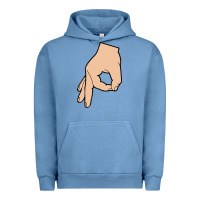 Pigment Pebble Blue the circle game classic Urban Hoodie - linhVisuals