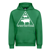 Emerald the real food pyramid carnivore Urban Hoodie - linhVisuals