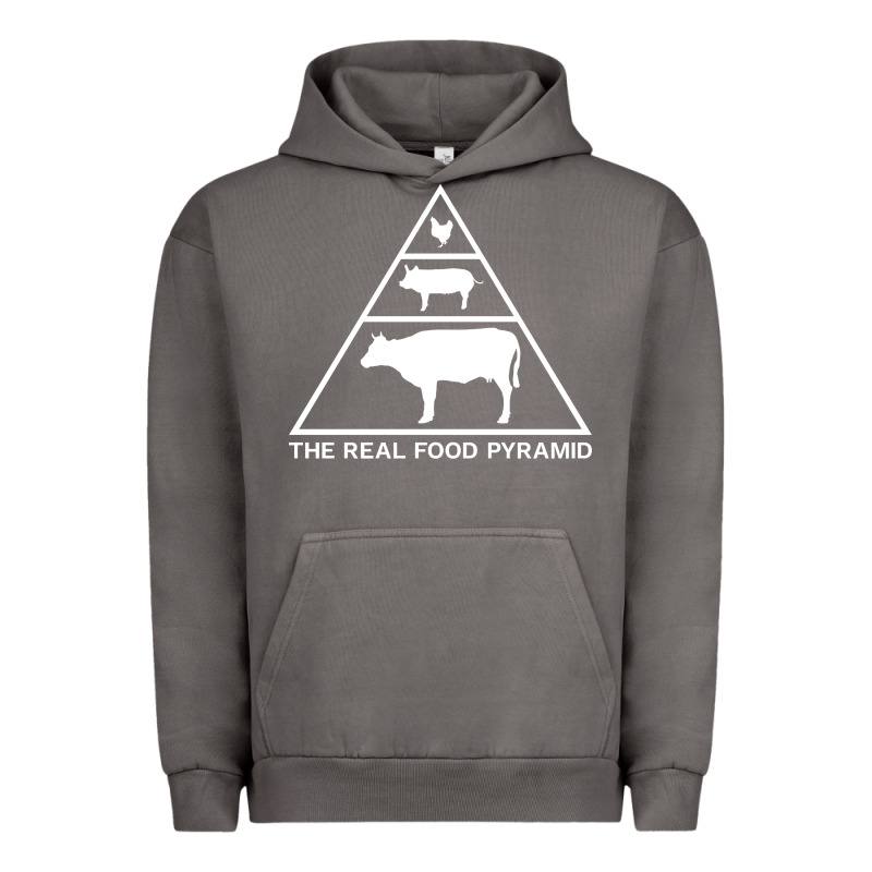 The Real Food Pyramid Carnivore Urban Hoodie by linhVisuals | Teevron