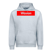 Heather Grey wasian Urban Hoodie - linhVisuals