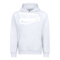 White Woke Urban Hoodie - linhVisuals