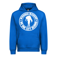Cobalt Wounded Warrior No One Left Behind War Veteran Urban Hoodie - linhVisuals