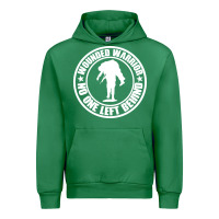 Emerald Wounded Warrior No One Left Behind War Veteran Urban Hoodie - linhVisuals