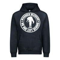 Navy Wounded Warrior No One Left Behind War Veteran Urban Hoodie - linhVisuals