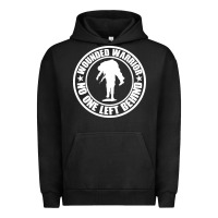 Wounded Warrior No One Left Behind War Veteran Urban Hoodie | Teevron