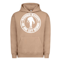 Pigment Burro Wounded Warrior No One Left Behind War Veteran Urban Hoodie - linhVisuals