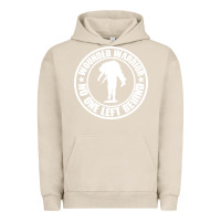 Pigment French Oak Wounded Warrior No One Left Behind War Veteran Urban Hoodie - linhVisuals