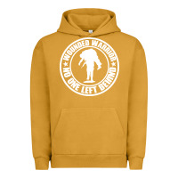 Pigment Peanut Butter Wounded Warrior No One Left Behind War Veteran Urban Hoodie - linhVisuals