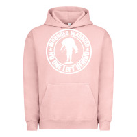 Pigment Salmon Wounded Warrior No One Left Behind War Veteran Urban Hoodie - linhVisuals