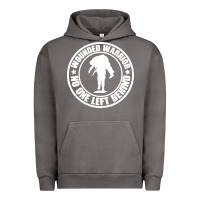Pigment Tornado Wounded Warrior No One Left Behind War Veteran Urban Hoodie - linhVisuals
