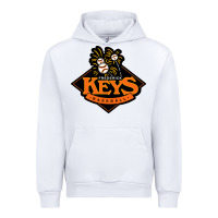 White frederick keys Urban Hoodie - linhVisuals