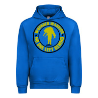 Cobalt Wounded Warrior No One Left Behind War Veteran Urban Hoodie - linhVisuals