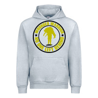 Heather Grey Wounded Warrior No One Left Behind War Veteran Urban Hoodie - linhVisuals