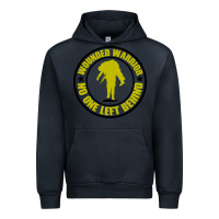 Navy Wounded Warrior No One Left Behind War Veteran Urban Hoodie - linhVisuals