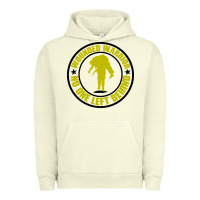 Pigment Pistachio Wounded Warrior No One Left Behind War Veteran Urban Hoodie - linhVisuals