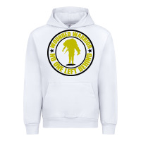 White Wounded Warrior No One Left Behind War Veteran Urban Hoodie - linhVisuals